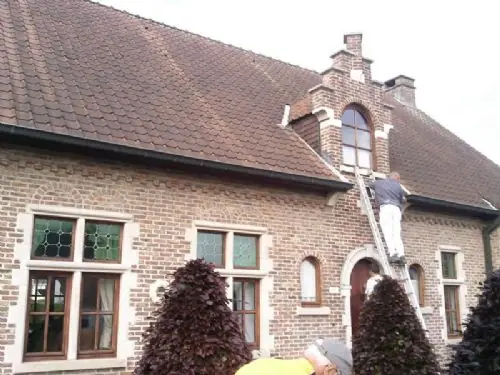 buitenschilderwerken aan een vrijstaande woning